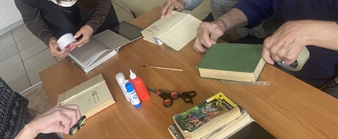 Спасение книжных сокровищ: Как читатели АУСО КЦ «Доверие» дали вторую жизнь любимым книгам