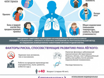инфографика профилактика рака легких
